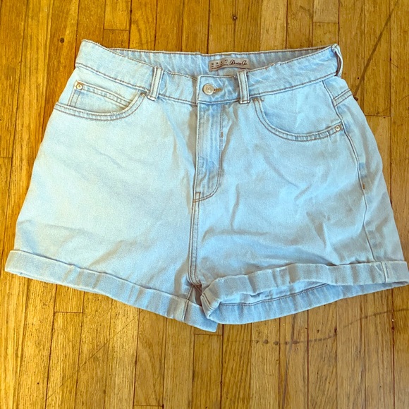 paperbag denim shorts primark
